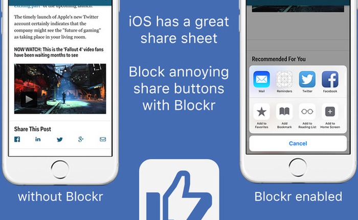 Ứng dụng chặn quảng cáo trên iOS Blokr bị báo Đức khởi kiện