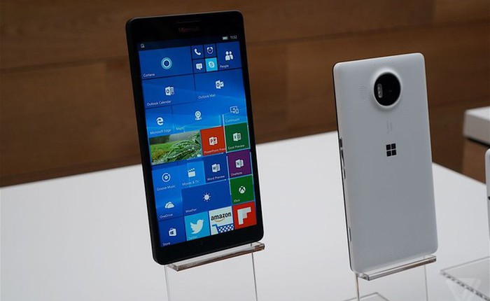 Đặt trước Lumia 950XL tại Việt Nam giá 16 triệu đồng, có hàng ngày 23/12
