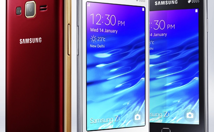 Samsung Z1 - smartphone chạy Tizen OS đầu tiên trên thế giới đã xuất hiện