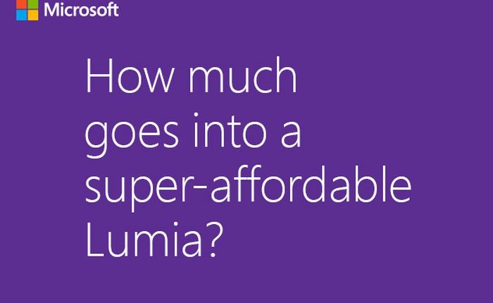 Lộ diện smartphone Lumia giá rẻ có thể trình làng vào hôm nay