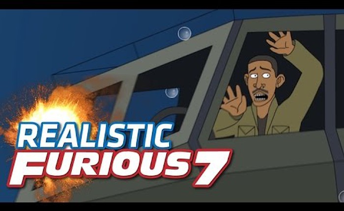 [Video] Chuyện gì xảy ra khi các cảnh hành động trong Fast and Furious 7 là thật
