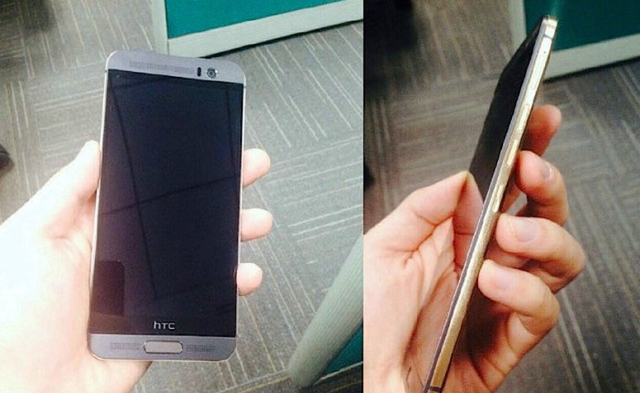 Rò rỉ ảnh thực tế HTC One M9+: vi xử lý MediaTek, ra mắt vào cuối tháng