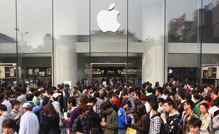 [Video] Hết nhái iPhone, người Trung Quốc nhái cả cửa hàng Apple Store