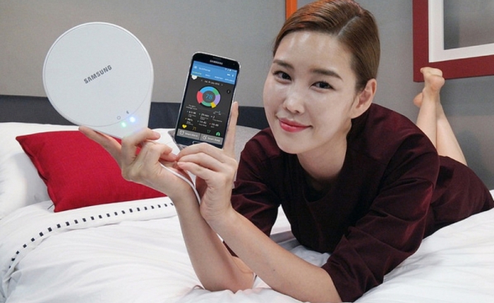 Samsung ra mắt thiết bị theo dõi giấc ngủ thông minh SleepSense