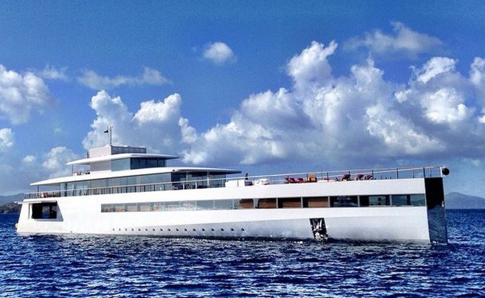 Chiêm ngưỡng siêu du thuyền do Steve Jobs thiết kế trước khi mất