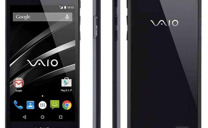 Smartphone VAIO chính thức ra mắt, thiết kế giống Nexus 4