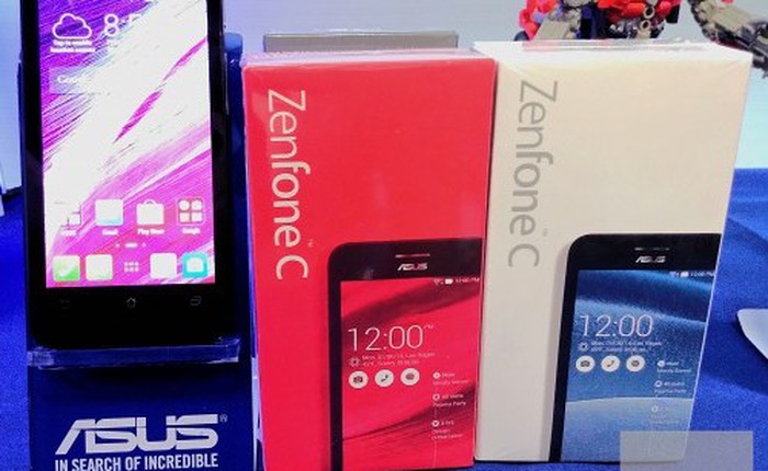 Asus ZenFone C chính thức trình làng: giá rẻ bất ngờ, cấu hình trong mơ
