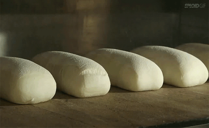 Vui mắt với đoạn video timelapse "cục bột tiến hóa thành bánh mỳ"
