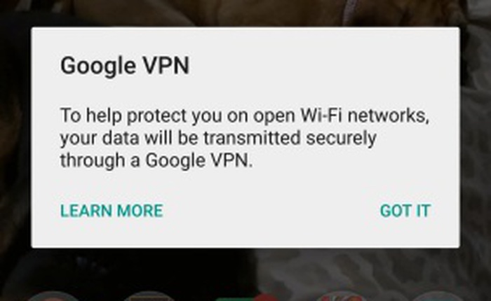 Android 5.1 làm lộ tính năng mạng riêng ảo Google VPN