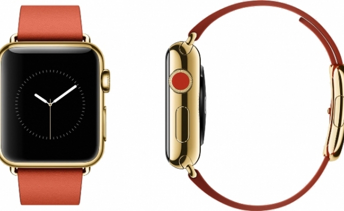 Apple Watch bản Gold chứa gần 8 chỉ vàng, giá bán chưa được tiết lộ