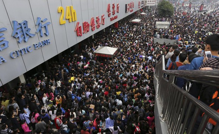 20 bức ảnh cho thấy Trung Quốc đông dân tới mức nào