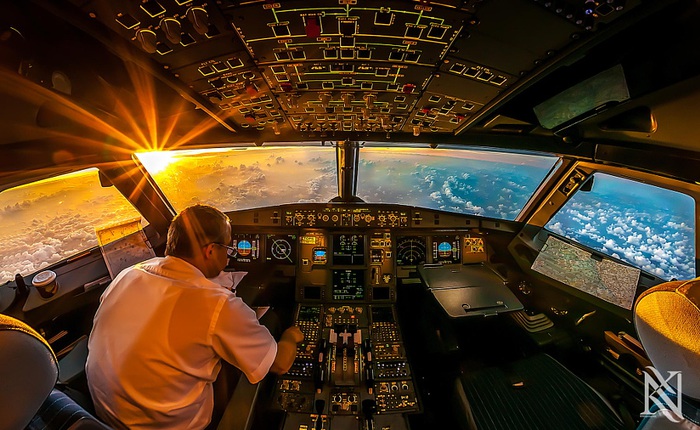 25 tấm ảnh cho thấy khoang lái máy bay là "văn phòng làm việc" đẹp nhất hành tinh