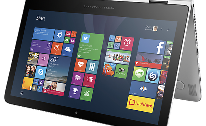 Cận cảnh laptop lai tablet HP Spectre x360: thiết kế đẹp, cấu hình mạnh mẽ, pin "trâu"