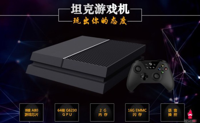 Máy console Trung Quốc: thân PS4, tay cầm Xbox One, thương hiệu "na ná" Razer