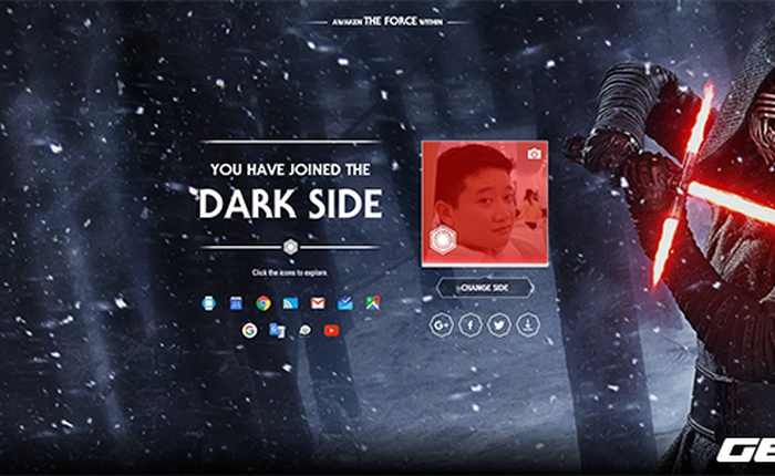 Google mở hàng loạt giao diện ẩn chào mừng tập mới phim Star Wars