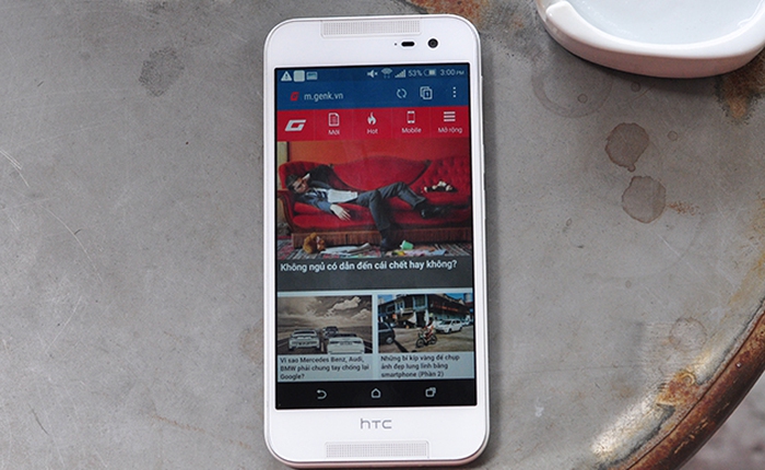 Cận cảnh HTC Butterfly 2 vừa bán chính hãng tại Việt Nam giá hơn 7 triệu đồng