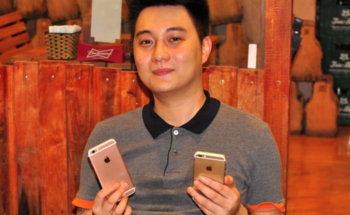 Chân dung người dùng đầu tiên sở hữu iPhone 6s vàng hồng tại Việt Nam