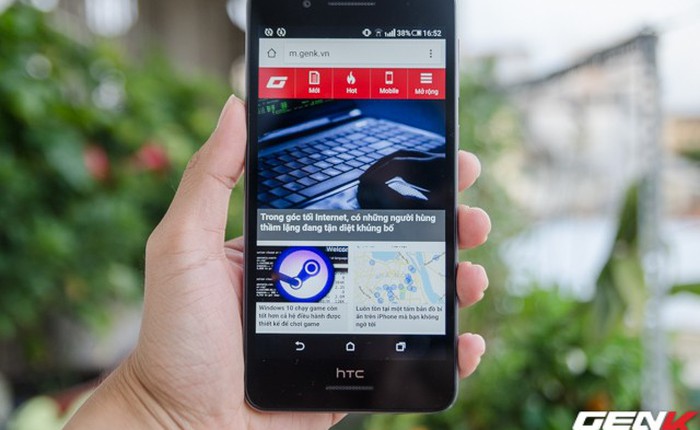 HTC Desire 728G: 6 triệu cho thiết kế cứng cáp, cấu hình ổn
