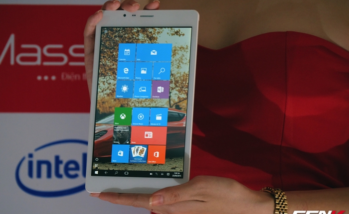 Thương hiệu Việt Masstel tung ra loạt máy tính bảng chạy Windows 10