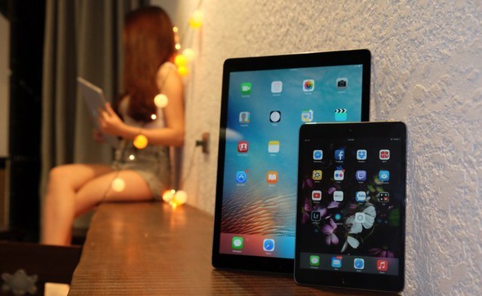 Cận cảnh iPad Pro vừa xuất hiện tại Việt Nam: quá to nhưng dễ cầm