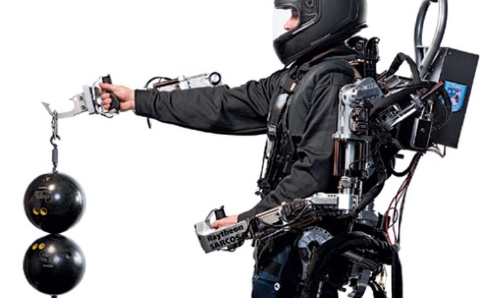 Exoskeleton - bộ giáp giúp con người nhanh, mạnh như siêu nhân