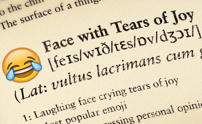Biểu tượng cười ra nước mắt được trao danh hiệu "Từ của năm 2015"