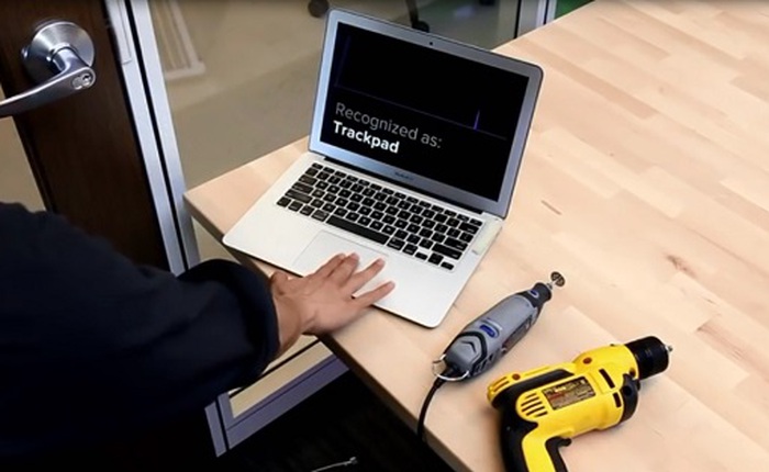 Công nghệ mới cho phép máy tính biết vật thể bạn chạm vào là cái gì