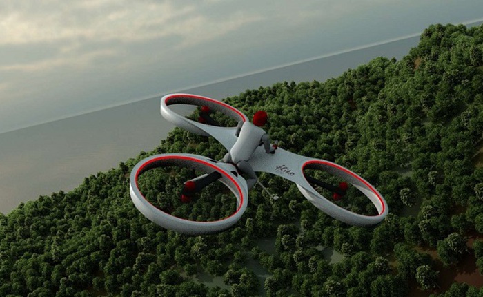 Flike - Chiếc xe bay mô phỏng theo phim Star Wars