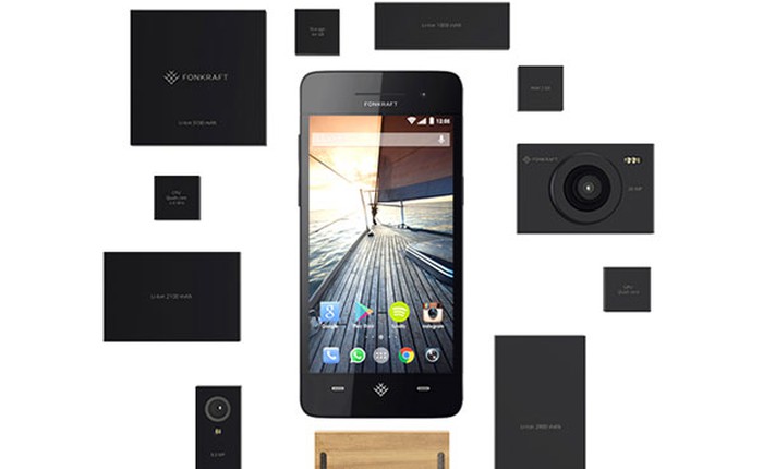 Fonkraft : concept smartphone xếp hình cạnh tranh với Project Ara