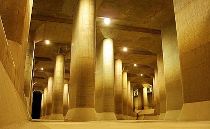 "Thành phố" cống ngầm lớn nhất thế giới dưới lòng Tokyo