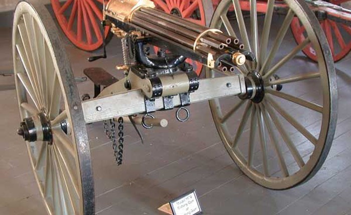 Ngày 4/11/1862, súng máy "6 nòng" Gatling chính thức ra đời