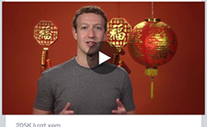 Ông chủ Facebook chúc Tết Âm lịch và vui vẻ trả lời bình luận của người Việt