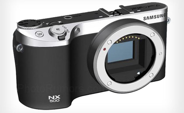 Rò rỉ thiết kế và tính năng độc, lạ trên máy ảnh Samsung NX500