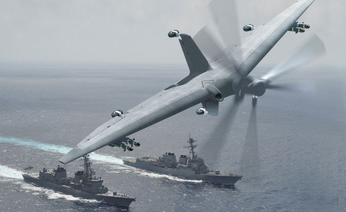 Một loại Drone mới có thể biến bất cứ con tàu nào thành tàu sân bay