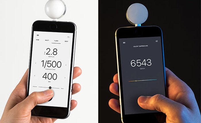 Lumu Power - Biến iPhone thành thiết bị đo sáng, cường độ flash và nhiệt độ màu