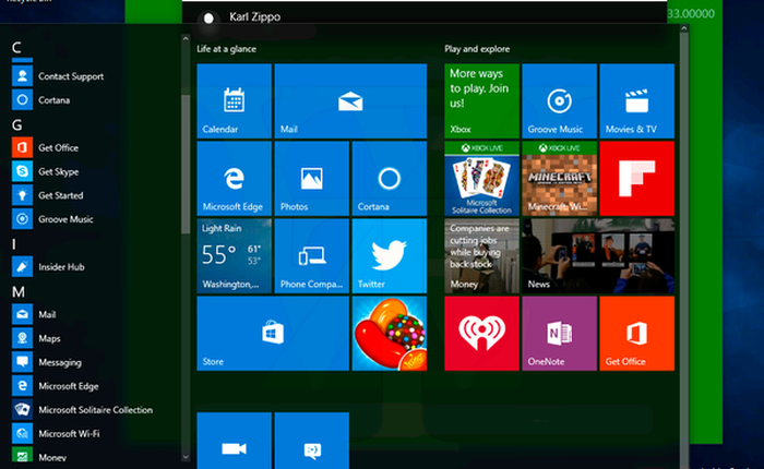 Windows 10 PC build 10558 lộ diện: Messaging và Skype "chung 1 nhà", Microsoft Edge có tính năng mới