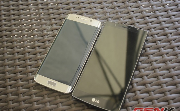 Đọ dáng siêu phẩm LG G4 và Galaxy S6 Edge: mỗi người 1 vẻ 10 phân vẹn 10