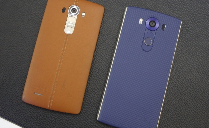 So sánh nhanh LG G4 và LG V10: thêm nhiều cải tiến đáng giá