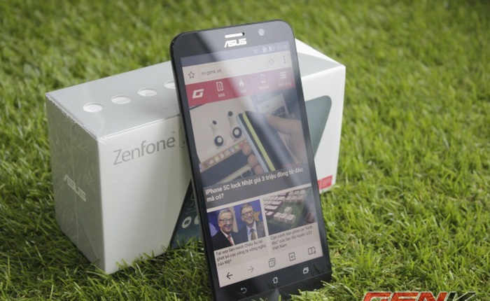 Cận cảnh ZenFone 2 phiên bản 5,5 inch: đẹp, tốt và "vô địch" trong tầm giá 6 triệu đồng
