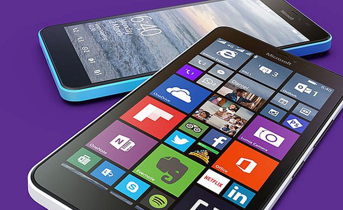 Lộ diện thông số kỹ thuật bộ đôi siêu phẩm Lumia mới