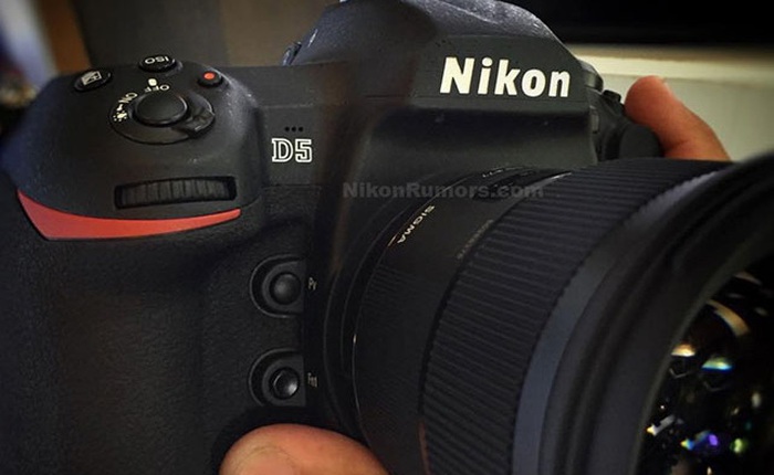 Rò rỉ ảnh thực tế thân máy Nikon D5: 153 điểm lấy nét tự động