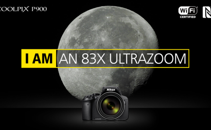Nikon coolpix P900 lập kỷ lục soi tới bề mặt của mặt trăng