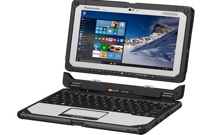 Panasonic giới thiệu laptop 2 trong 1 ToughBook 20: 10 inch, siêu bền