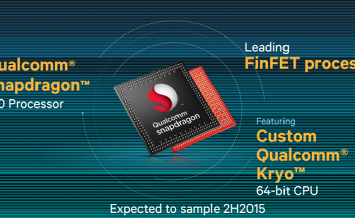 Qualcomm Snapdragon 820 sử dụng lõi Kyro 3.0 GHz