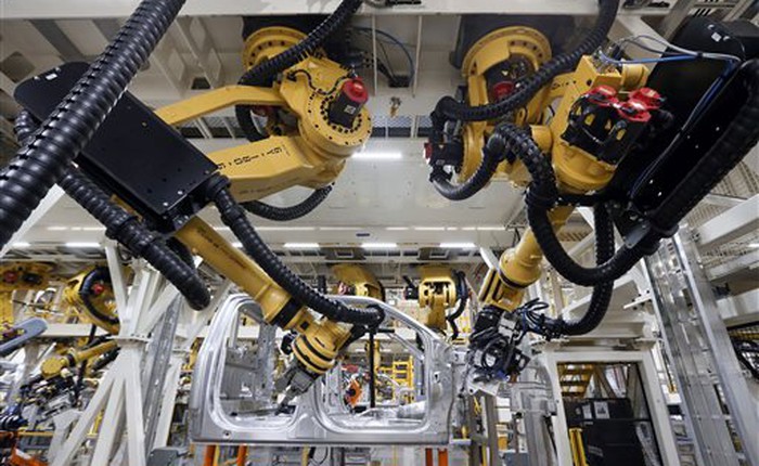 Nhà máy Trung Quốc thay 90% công nhân bằng robot, năng suất tăng gấp 3