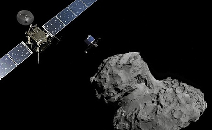Bất ngờ phát hiện oxy trên sao chổi Churyumov-Gerasimenko