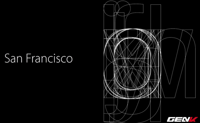 Tại sao Apple thay đổi từ kiểu chữ Helvetica sang San Francisco?