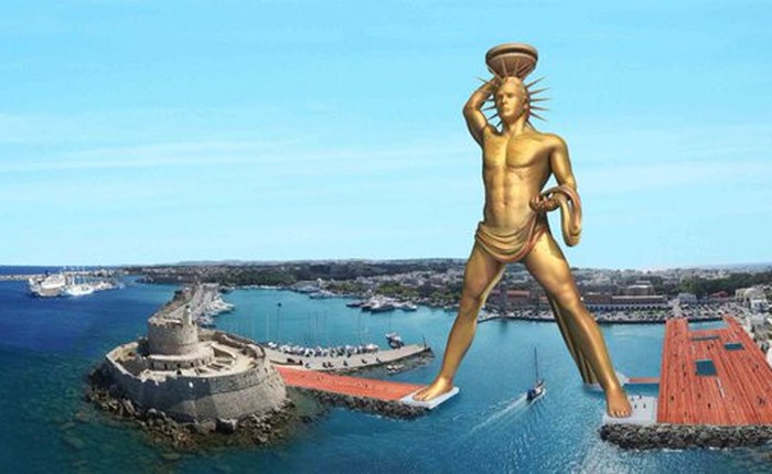 Kế hoạch hồi sinh một kỳ quan đã mất của thế giới: tượng thần Mặt Trời ở đảo Rhodes