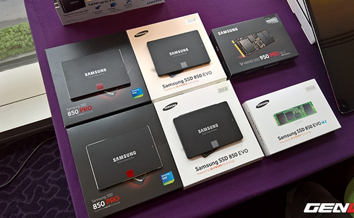Samsung chính thức phân phối ổ cứng SSD tại Việt Nam bắt đầu từ tháng 1/2016