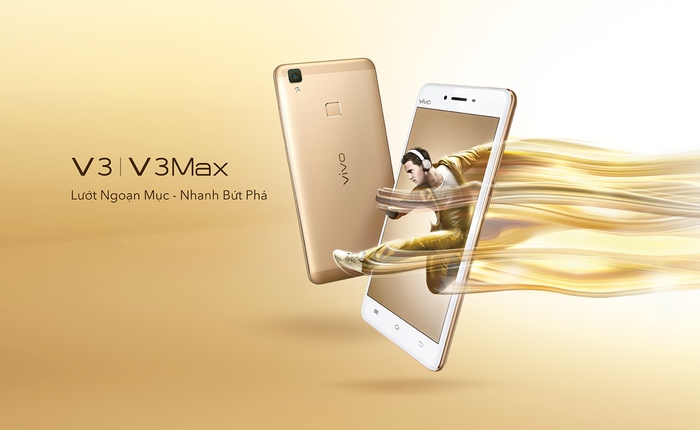 Chính thức ra mắt điện thoại Vivo V3 và V3Max